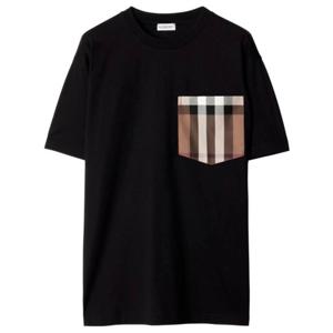 버버리 반팔 티셔츠 8103970 A1189 Black