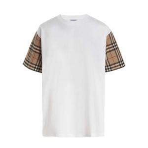 버버리 반팔 티셔츠 8042716WHITE White