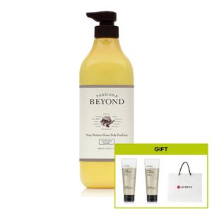 비욘드 딥모이스처 허니 에멀전 1L + 단독사은품 (딥모이스처 크리미 바디워시 150ml + 딥모이 스무딩 바디에멀전 150ml+ 쇼핑백)