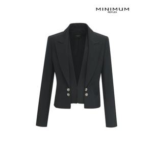 [미니멈]더블 크롭 자켓 MYAGWJ2020-DV