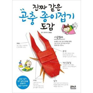 [은하수미디어] 진짜 같은 곤충 종이접기 도감