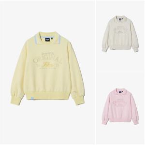 휠라키즈[FILA KIDS]여아 카라 맨투맨-FK2POH1305F