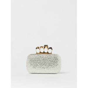 [ALEXANDER MCQUEEN] 여성 클러치 숄더 백 Mcqueen 6762561BLDT 1900 실버 /6