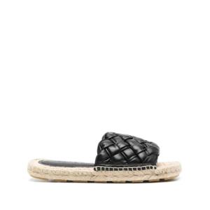 보테가베네타 뮬 슬리퍼 775339 V3VL0 1000 BLACK