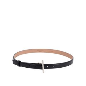 알렉산더 맥퀸 슬림 벨트 8153011HBEE 1000 Black