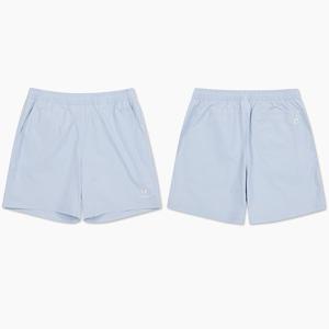 [르꼬끄 스포르티브]르꼬끄 공용 에센셜 씨클리즘 4부 반바지 블루 QP223CHP41