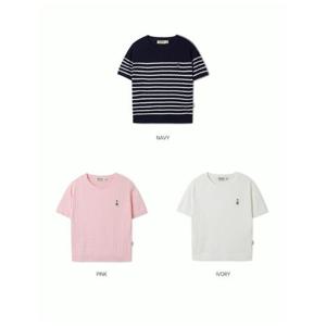[후아유] 여성용 스티브 써머 반팔 스웨터/ Steve Summer Short Sleeve Sweater WHKAF2741F