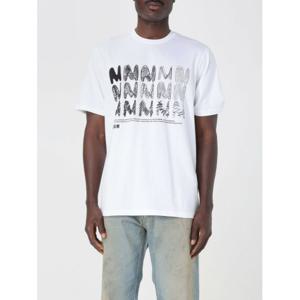 [MSGM] 남성 티셔츠 3840MM110257097 01 화이트 /6