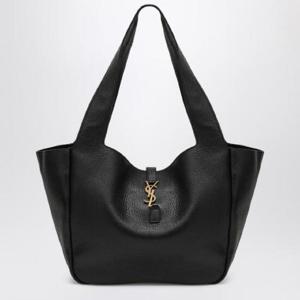 SAINT LAURENT Bea black leather tote bag 763435AADUU/Q_YSL-1000