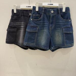 에어워크주니어 CB01 틴카고 데님 반바지 A252G3183B