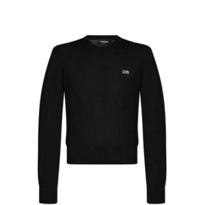 Dsquared2 로고 자수 크루넥 스웨터 S75HA1322D13018 900 TP942346759