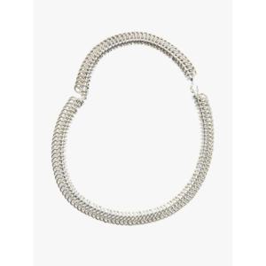 Bottega Veneta sterling silver Twist chain necklace 682176V5070 TP719815055