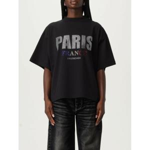 [BALENCIAGA] 라프리마 여성 티셔츠 818431TRVL5 1000 블랙 /6