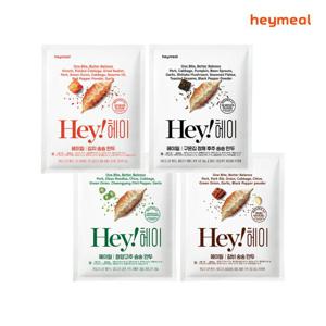 류수영PICK 헤이밀 교자만두 350g x 4팩(김치 구운김 청양고추 갈비 만두 각1팩)