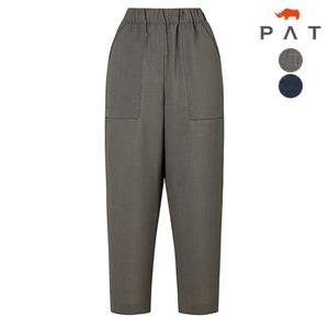 [PAT 여성] 아웃포켓 포인트 밴딩 배기팬츠_1I41604