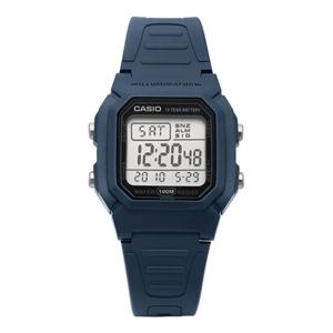 카시오 W-800H-2AVDF 디지털 스퀘어 스포츠 공용 우레탄시계
