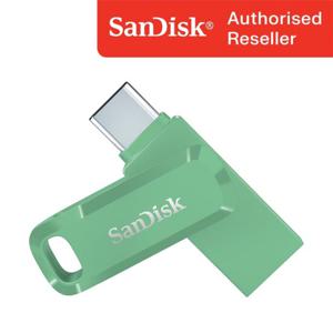 샌디스크 USB메모리 C타입 듀얼 유에스비 256GB 256기가 대용량 USB3.0지원 OTG 아이폰 호환 외장메모리 SDDDC3 압생트그린