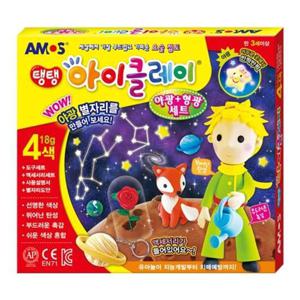 아모스 10000 탱탱아이클레이 야광+형광/18g (1개)