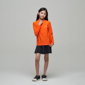 K242GWL420 여아 스커트 레깅스 CARBONBLACK