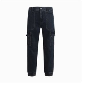 [버커루] 유니데님 카고 조거 D/BK(B255DP248P)