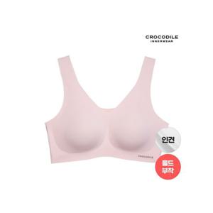 [크로커다일 이너웨어]라이크라 인견쉘론 몰드부착 V넥 감탄브라 1종 CDWBR5N30T
