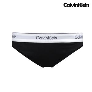 캘빈클라인 언더웨어 CK 여성 모던 코튼 비키니 삼각 팬티 속옷 블랙 F3787-001