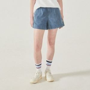 [후아유]여성 Steve Denim Set-up Shorts(F) WHTJF2555F