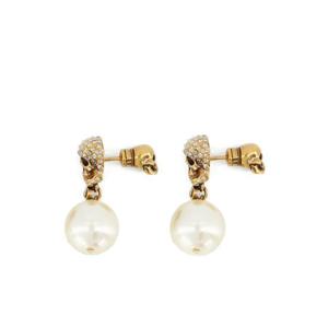 알렉산더 맥퀸 이어링 734746 I170A 2375 GOLD WHITE