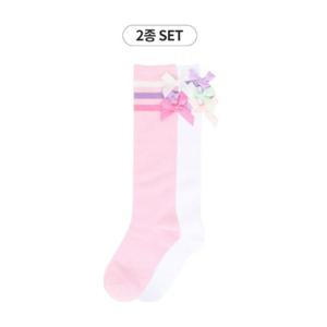 [토박스][토박스]스타일노리터 트리플 리본 니삭스 2pack (TBKCFNTAKN13)