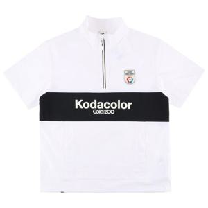 코닥 스테디움 스텐넥 우븐 티셔츠 K5223LWTG2WHT