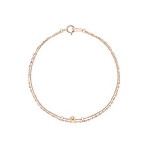 [GB] 데일리 볼포인트 2줄 18K GOLD 팔찌 LWB25013G