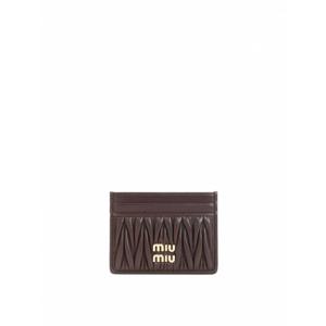 [MIU MIU] 라프리마 여성 지갑 purses 램 레더 카드지갑 5MC076AFPPF0NBL Brown /8