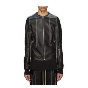 Rick Owens 집업 바이커 재킷 RU19S2784LCWHU 091608 TP942815706