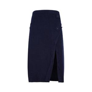 여성 Prada 슬릿 디테일 스커트 F0008BLEU