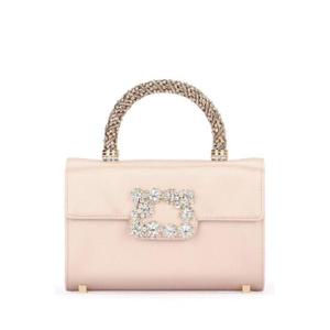 Roger Vivier 장식 폴드오버 탑 토트백 RBWAMFC0100RS0 M014 TP944689206