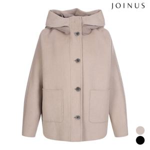 [조이너스] 루즈핏후드모직롱코트_JABW0-WJK430