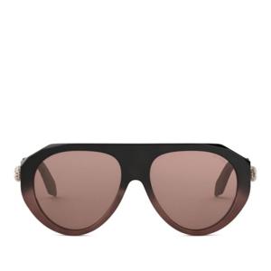 불가리 블랙 오버사이즈 선글라스 BV40060I 56S 56