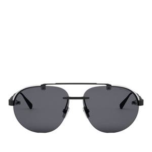 불가리 라운드 블랙 메탈 프레임 선글라스 BV40052U 15D BLACK