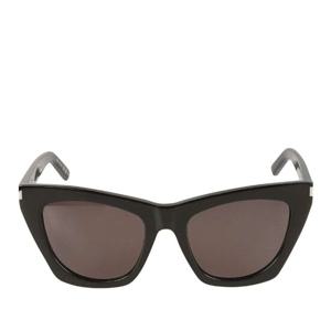 생로랑 블랙 그레이 캣아이 선글라스 SL 214 KATE 001 BLACK BL