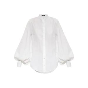25 SS 발망 벌룬 소매 밴드 칼라 셔츠 FF1HU681CG22 TP439799414