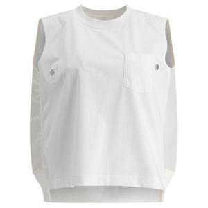 사카이 긴팔 티셔츠 25 07695101 WHITE