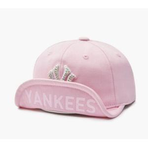 MLB 키즈 베이직 걸즈 샤이니 와이어 캡 모자 OO 7FWRB023N 50PKL