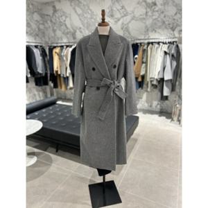 보브 VOV 벨티드 더블 롱 코트 (71144169911)