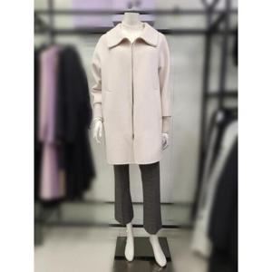 SI 세이브존03 SI 루즈핏 울블랜딩 핸드메이드 짚업 하프코트 BSJHXAF926080IV