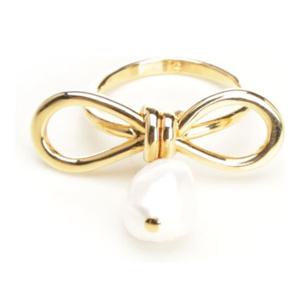 마르니 골드톤 메탈 보우 펄 참 링 ANMV0136A0M2001 00Y65