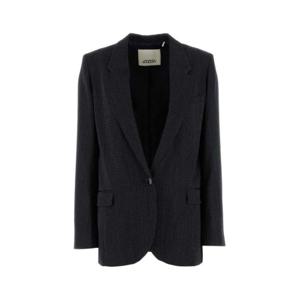 이자벨마랑 아우터 VE0368FDC3F04I BKMD BLACKMIDNIGHT