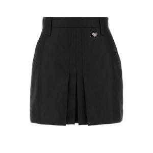 PRADA Black Re-Nylon mini skirt 21Y009SOOO1WQ8 F0002