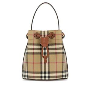 BURBERRY Printed canvas bucket bag 8109794 A9534