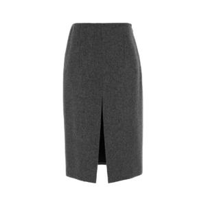 PRADA Dark grey wool skirt P107ZSOOOC2O F0480