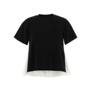 사카이 반팔 티셔츠 2508014004 White Black